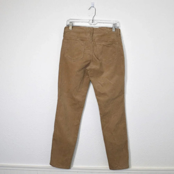 Old Navy The Rockstar Corduroy Pants Sz 10 Skinny Low Rise Camel Khaki Y2K 90s - Picture 9 of 16